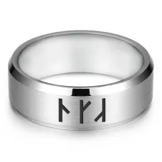 Кольцо со славянской формулой Исцеление KLL-132-11