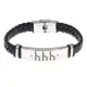 Кожаный славянский браслет с формулой Уд BSKR1-433