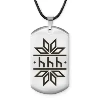 Амулет-жетон со славянской формулой Уд ACZ-622