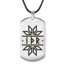 Амулет-жетон со славянской формулой Материальное благополучие ACZ-627