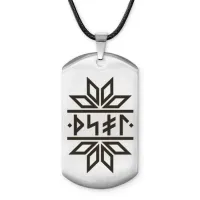 Амулет-жетон со славянской формулой Привлечение богатства ACZ-630