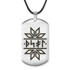 Амулет-жетон со славянской формулой Привлечение богатства ACZ-630