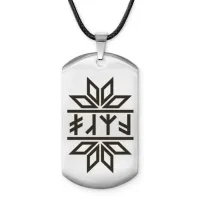 Амулет - жетон со славянской формулой Восстановление здоровья ACZ-633