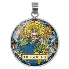 Кулон-амулет Tarot - The World ALEN-064