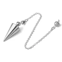 Маятник для биолокации, цвет серебряный BLM010-01