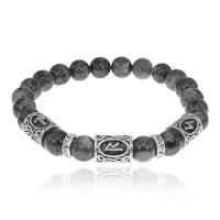 Браслет Успех и личностный рост, Лабрадор 8мм BSRCR-021