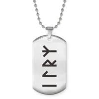 Жетон на цепочке со славянской формулой Гармонизация отношений ACZ2-651