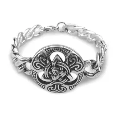 Браслет Трикветр, нержавеющая сталь, 20см BS867-05