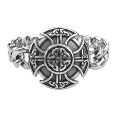 Браслет Щит, нержавеющая сталь, 20см BS867-06