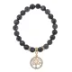 Браслет Дерево жизни (защита и развитие) нат.камень Лабрадор 8мм BS-CR-0008