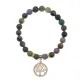 Браслет Дерево жизни (защита и развитие) нат.камень Яшма 8мм BS-CR-0025