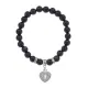 Браслет Сердце (Любовь и Семейное Счастье) синт.камень Синий авантюрин 8мм BS-CR-0032