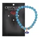 Браслет Глаз (от сглаза и порчи) синт.камень Бирюза 8мм BS-CR-0065