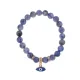 Браслет Глаз (от сглаза и порчи) нат.камень Содалит 8мм BS-CR-0078