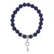 Браслет Ключ (счастье) нат.камень Лазурит 8мм BS-CR-0100