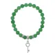 Браслет Ключ (счастье) нат.камень Нефрит 8мм BS-CR-0103