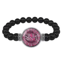 Браслет из черного агата Привлечение любви BSBA-031