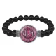 Браслет из черного агата Привлечение любви BSBA-031