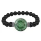Браслет из черного агата Привлечение богатства BSBA-033