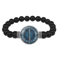 Браслет из черного агата Исток BSBA-046