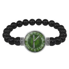 Браслет из черного агата Крада BSBA-053