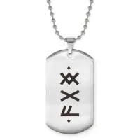 Жетон на цепочке Гармония в отношениях ACZ2-703