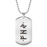 Жетон на цепочке Финансовая свобода ACZ2-709