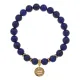 Браслет Знаки Зодиака - Водолей с нат.камнем Лазурит 8мм BSZ05-23