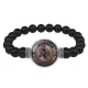 Браслет из черного агата Достижение цели BSBA-064