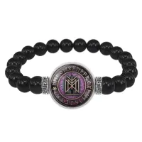Браслет из черного агата Формула здоровья BSBA-068