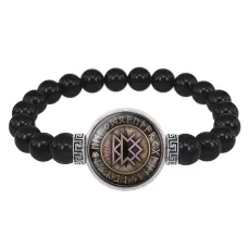 Браслет из черного агата Женское здоровье BSBA-072
