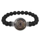 Браслет из черного агата Женское здоровье BSBA-072