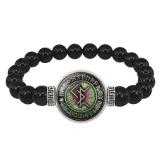 Браслет из черного агата Формула омоложения BSBA-073