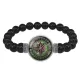 Браслет из черного агата Материальное благополучие BSBA-081