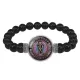 Браслет из черного агата Удача в любви BSBA-084