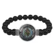 Браслет из черного агата Защита от врагов и магии BSBA-090