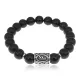 Браслет Феху нерж.сталь Шунгит 10мм BSRX-10-1-8