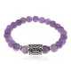 Браслет Феху нерж.сталь Аметист 8мм BSRX-8-1-1