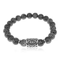 Браслет Феху нерж.сталь Лабрадор 8мм BSRX-8-1-2