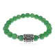 Браслет Феху нерж.сталь Нефрит 8мм BSRX-8-1-6