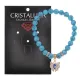 Браслет Бабочка (Свобода и Счастье) синт.камень Бирюза 8мм BS-CR-0155