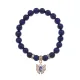 Браслет Бабочка (Свобода и Счастье) нат.камень Лазурит 8мм BS-CR-0160