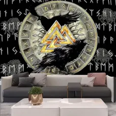 Гобелен Валькнут, Мунин и Хугин, 95х70см GB094