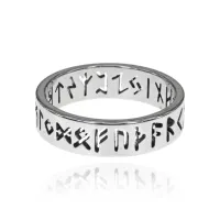 Руническое кольцо, 5мм, размер 7 KL567-07