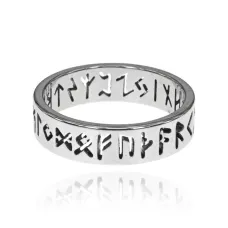 Руническое кольцо, 5мм, размер 8 KL567-08