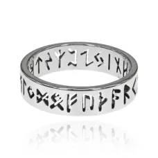 Руническое кольцо, 5мм, размер 9 KL567-09