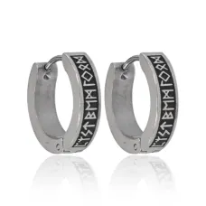 Рунические серьги, 15х5х15мм SE303