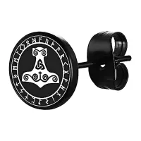 Серьга Молот Тора, d.9мм SE305-02