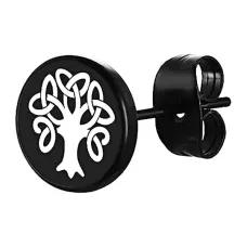 Серьга Иггдрасиль (Дерево Жизни), d.9мм SE305-03