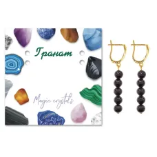 Серьги Гранат SEB05-26